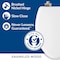 Mayfair Mayfair by Bemis Benton Slow Close Round White Enameled Wood Toilet Seat 26NISL-000 - alternate 4